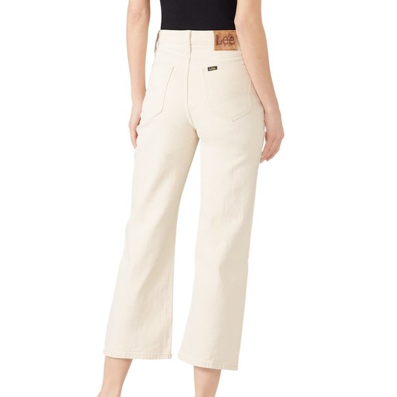 Lee Denim - LEE Vintage Modern 28 NWT Ecru DENIM Wide Leg High Rise Jeans